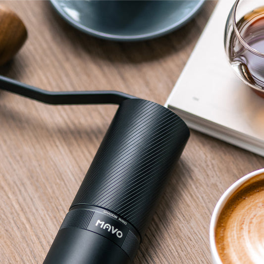 MAVO Shadow Wand Coffee Grinder | Obsidian Black