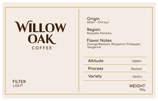 Chiriquí, Boquete, Panama - Altieri Geisha DILGO Lot | Washed