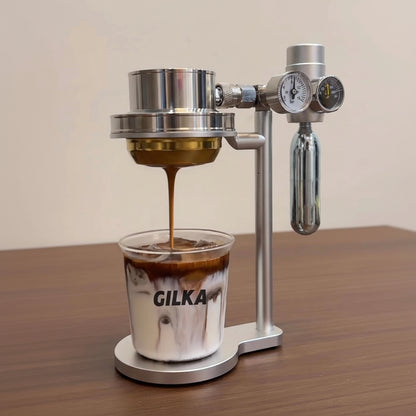[Pre Order] Gilka Pneumatic Espresso Machine - TA2 Pure Titanium