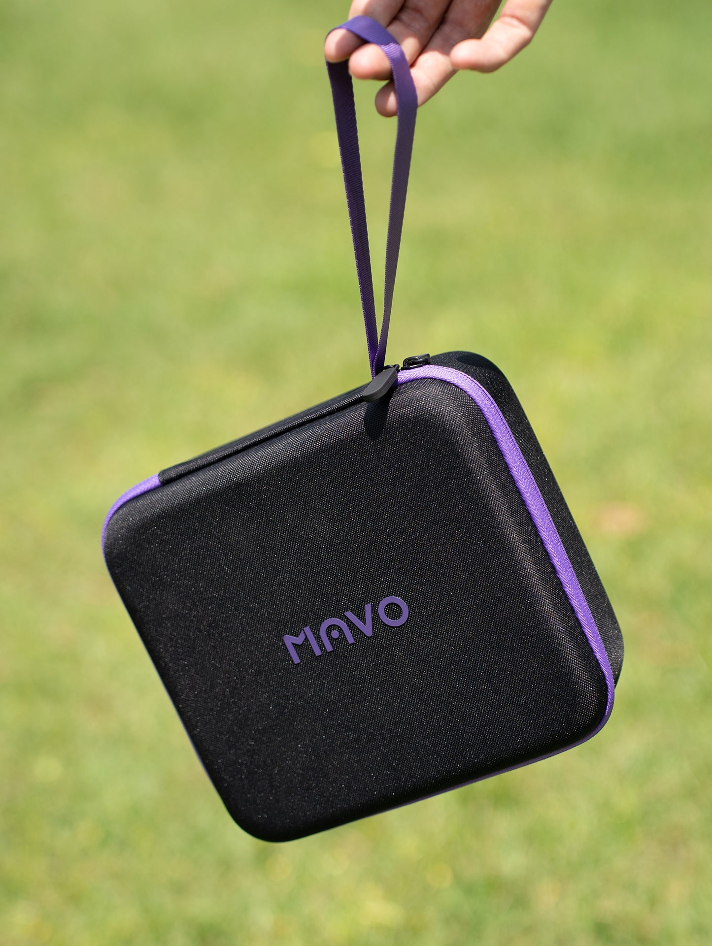 MAVO Aurora Portable Electric Coffee Grinder - Handle and Case Included