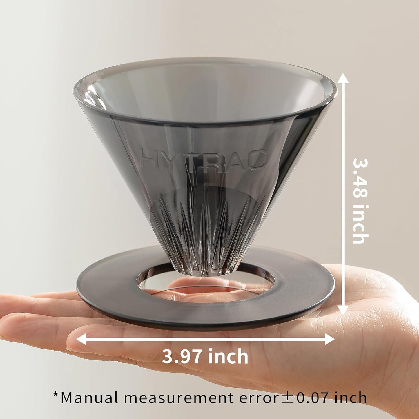 MAVO Pour Over HYTRAC Coffee Dripper | Black