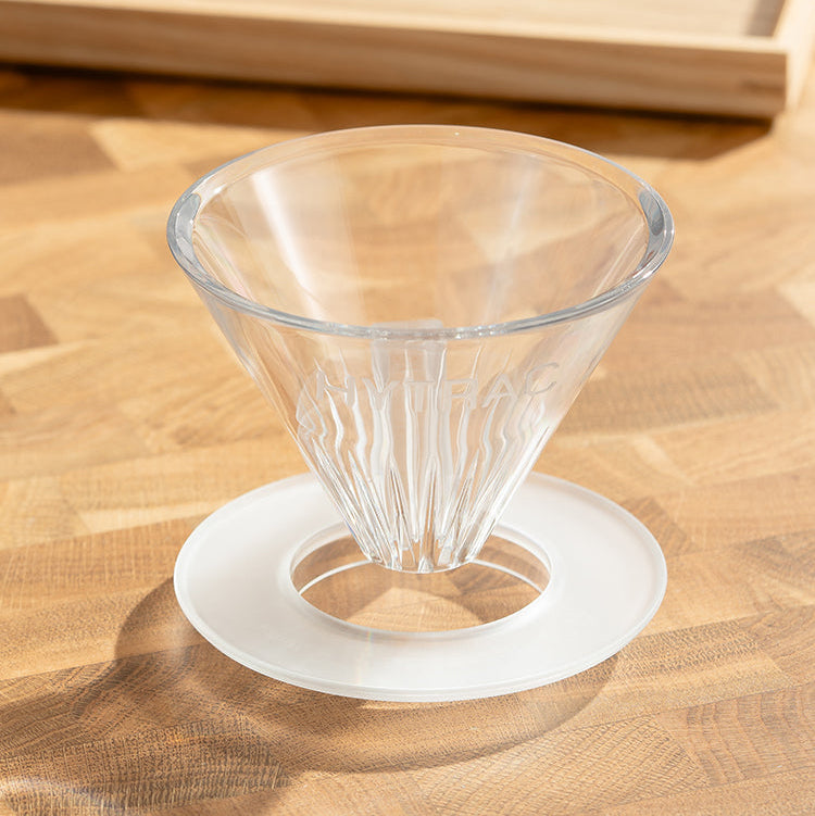MAVO Pour Over HYTRAC Coffee Dripper | Clear