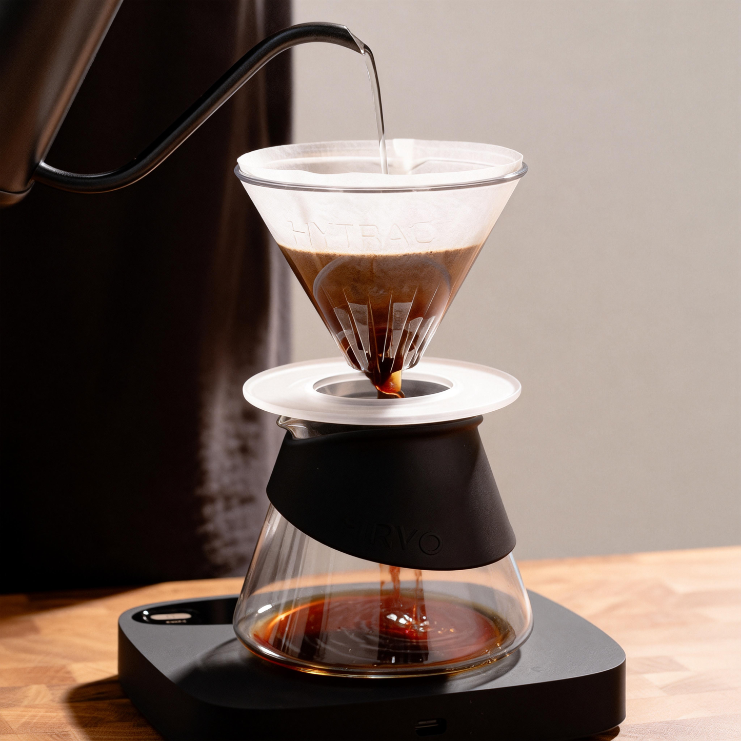 MAVO Pour Over Coffee Dripper, HYTRAC Hand Drip Brewer