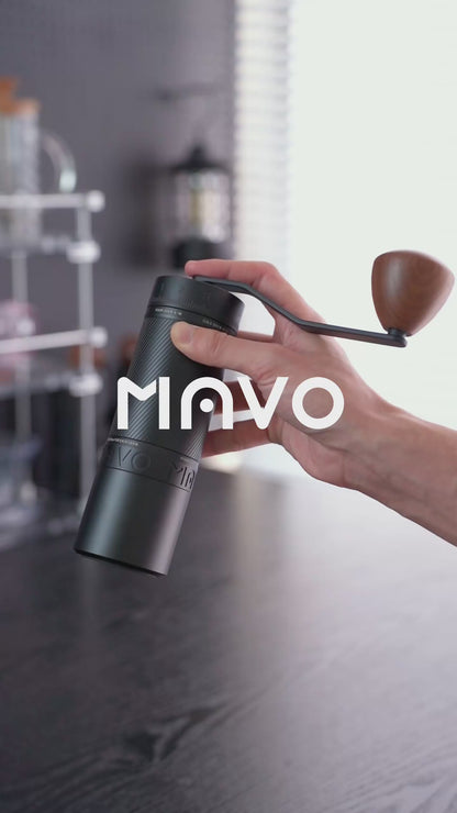 MAVO Phantox Pro Coffee Grinder |  Starlight Silver