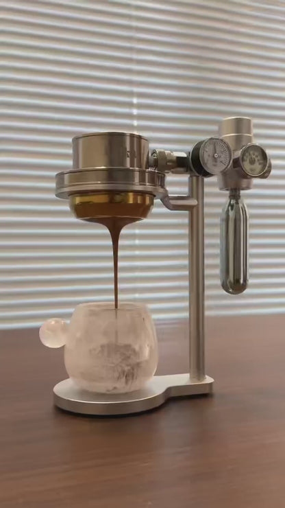 [Pre Order] Gilka Pneumatic Espresso Machine - TA2 Pure Titanium